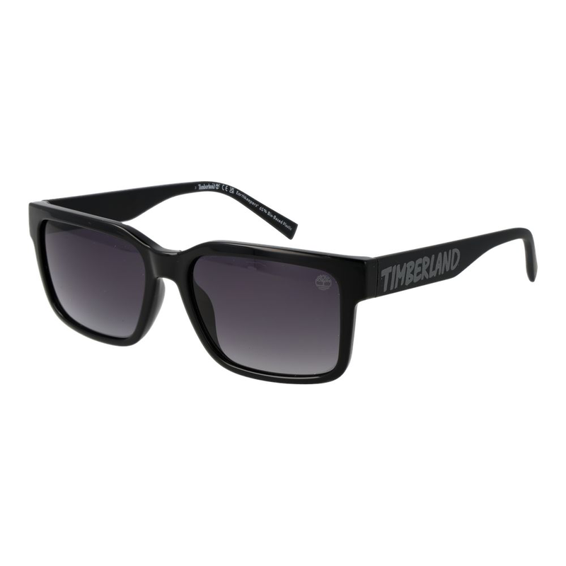 Black stainless steel sunglasses-null