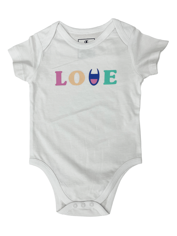 Champion newborn girl 3pk shortsleeve bodysuits (306787) image number null