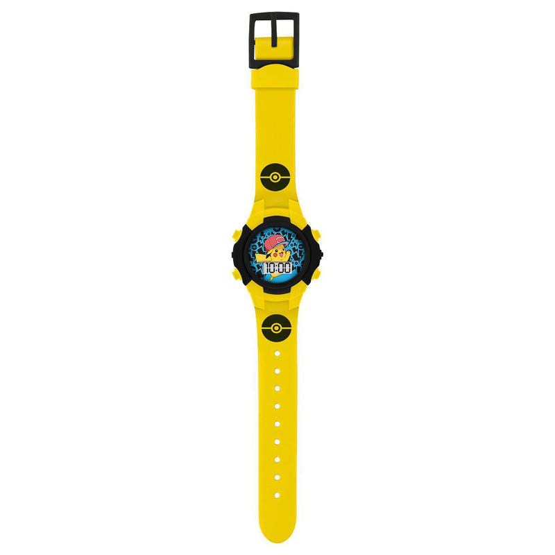 Product image: Pokémon character print and dial digital flashing watch-null