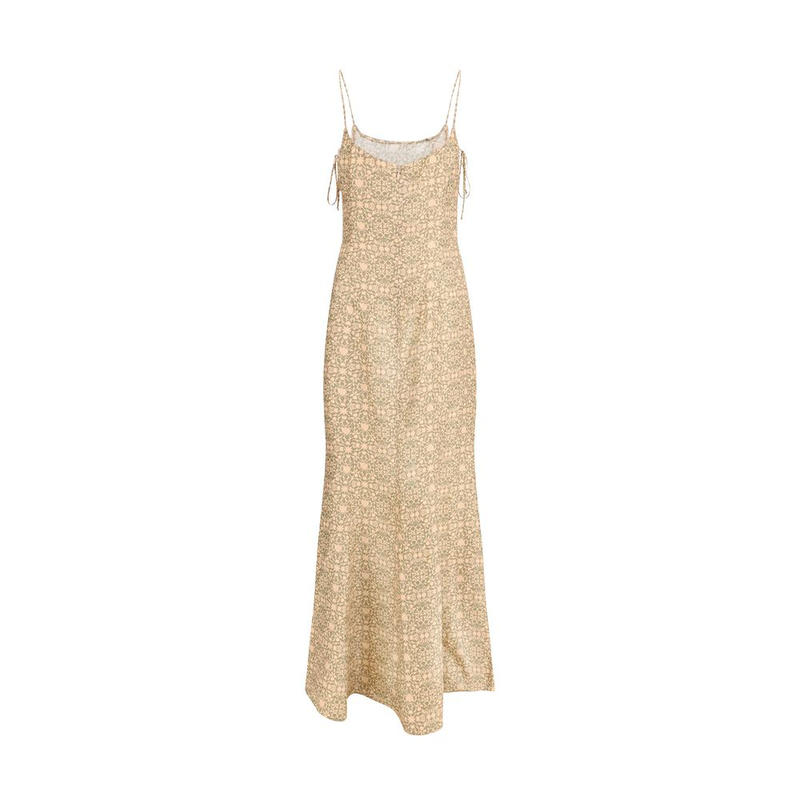 Multicolor viscose casual dress-null