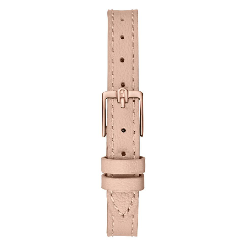 Multicolor leather dress watch-null