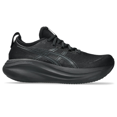 Asics men's gel-nimbus 27, Black, medium