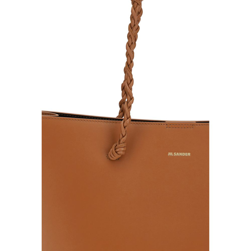 Brown calf leather bos taurus shoulder bag-null