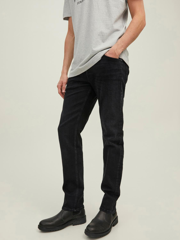 Jjimike jeans - black denim-null