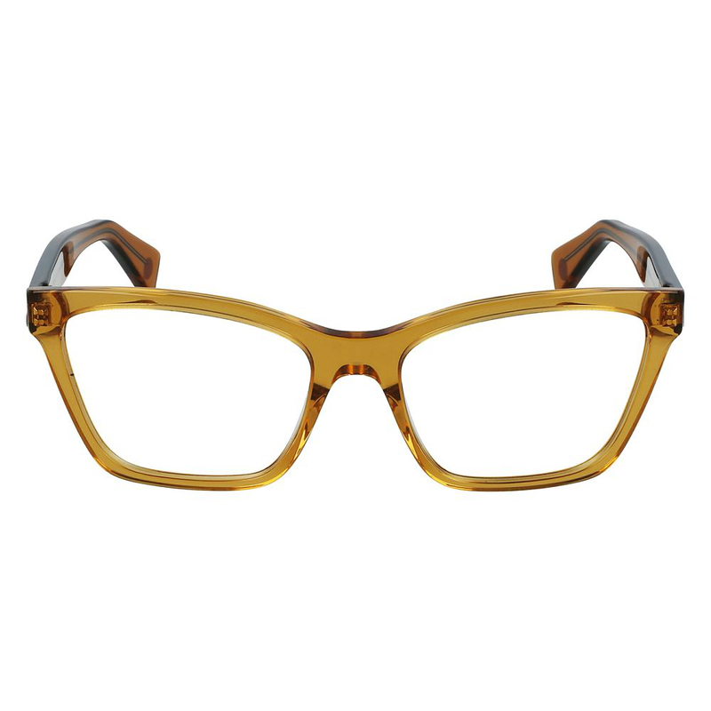 Brown acetate glasses (frames)-null