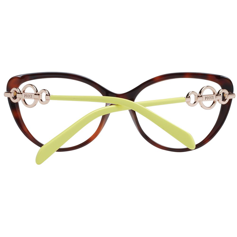 Brown plastic glasses (frames)-null