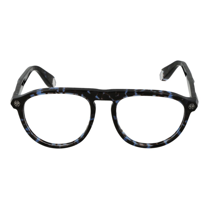 Blue cellulose acetate glasses (frames)-null