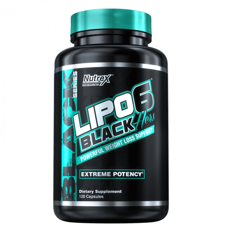 Nutrex lipo 6 black hers ultra concentrate 60 black caps, , medium-null