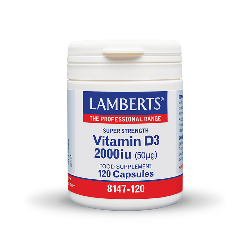 Lamberts vitamin d3 2000 iu 120 capsules-null