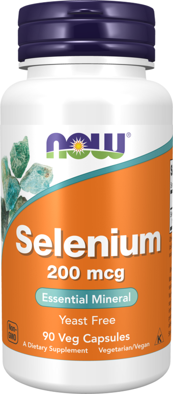 Now foods - selenium 200mcg x 90 veg capsules, , medium-null