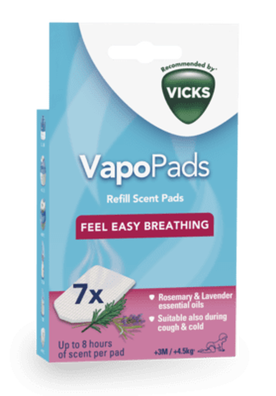 Vicks vapopads rosemary and lavender vbr7ev1, , medium-null