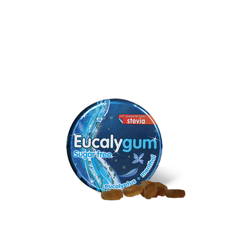 Product image: Eucalygum classic eucalyptus + menthol 32gr pastilles, , medium-null