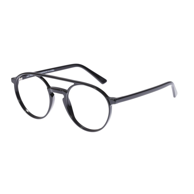 Black acetate glasses (frames)-null