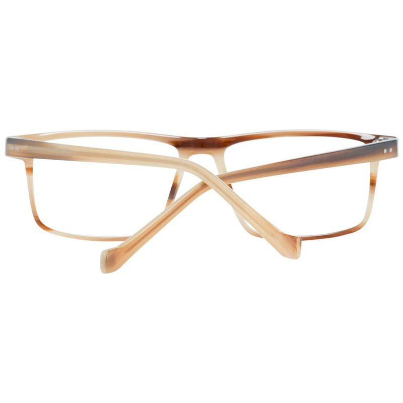 Brown plastic glasses (frames)-null