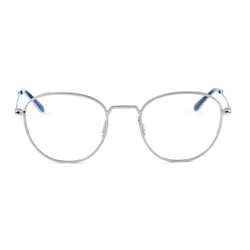 Gray stainless steel glasses (frames)-null