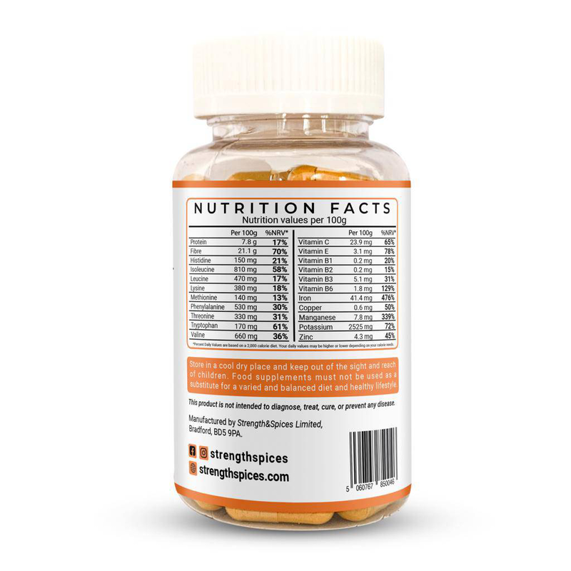 Product image: Turmeric curcumin 1000mg - strength & spices, , medium-null