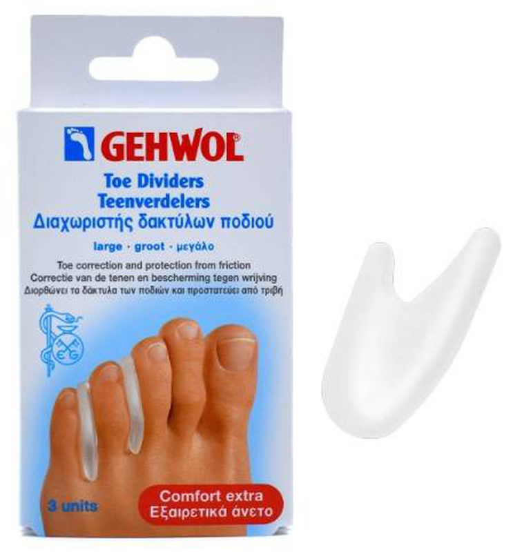 Gehwol- toe protection dividers gel 3 x large, , medium image number null