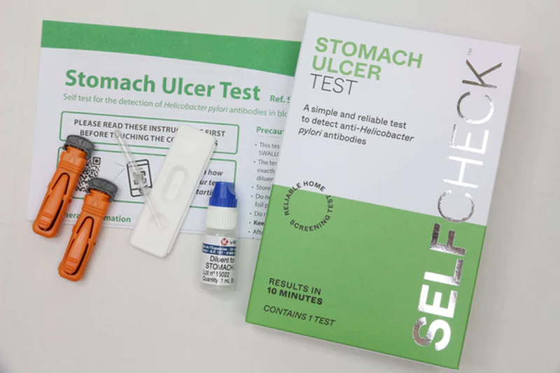 Product image: Selfcheck stomach ulcer (h pylori) test - 1 piece, , medium-null
