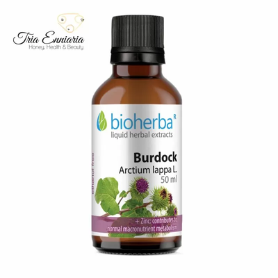 Burdock ttincture, 50 ml, bioherba