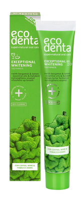 Ecodenta exceptional whitening toothpaste with bergamot and lemon essential oils 100ml, , medium