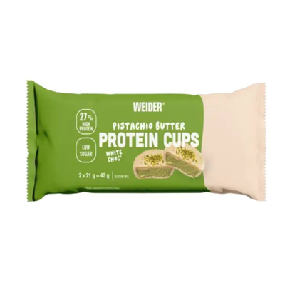 Weider nutrition pistachio butter protein cups 2 x 21gr, , medium