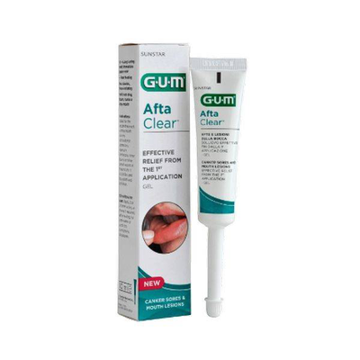 Gum aftaclear gel, acute treatment of mouth ulcers 10ml