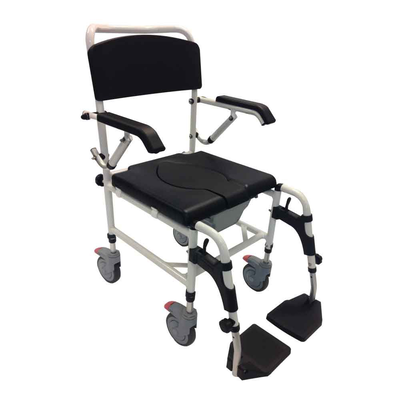 Mobilita : deluxe aluminium shower commode chair, , medium