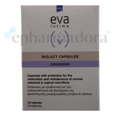 Eva intima biolact disorders - probiotics x 20 capsules,  Eva intima biolact disorders - probiotics x 20 capsules, , medium