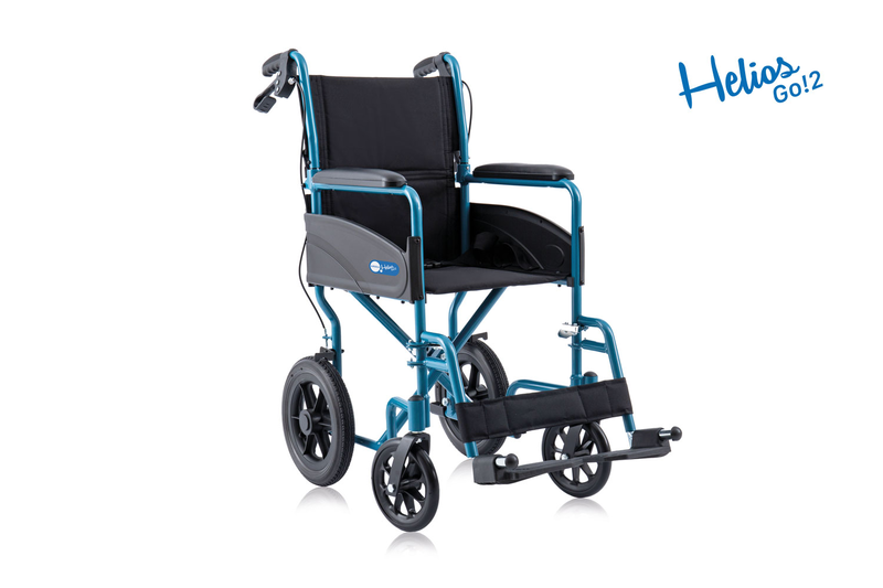 Product image: Folding transit light wheelchair – helios go!2, , medium-null