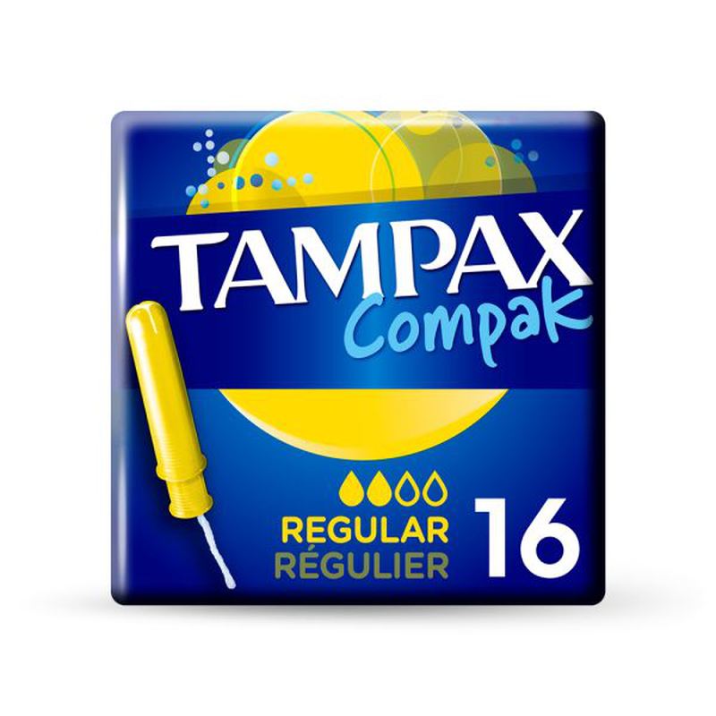 Tampax compak regular, tampons, 16, , medium image number null