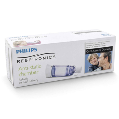 Philips respironics optichamber diamond, anti-static chamber