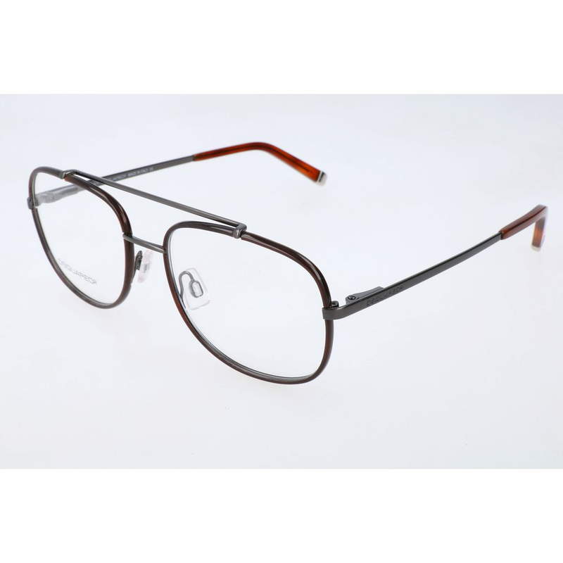 Brown metal glasses (frames)-null