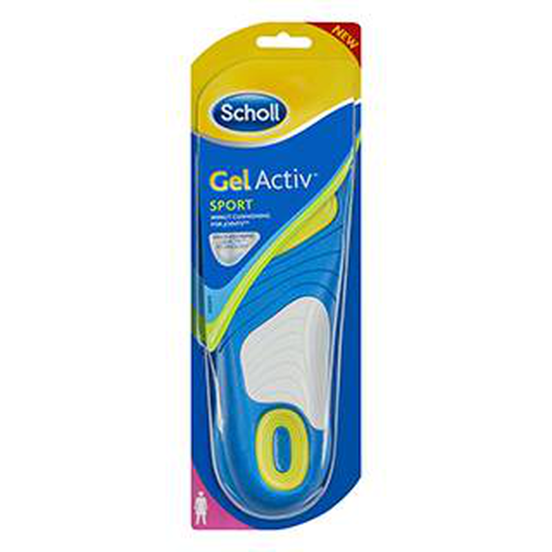 Scholl gel activ insoles sport female (37-42) 1pair, , medium-null