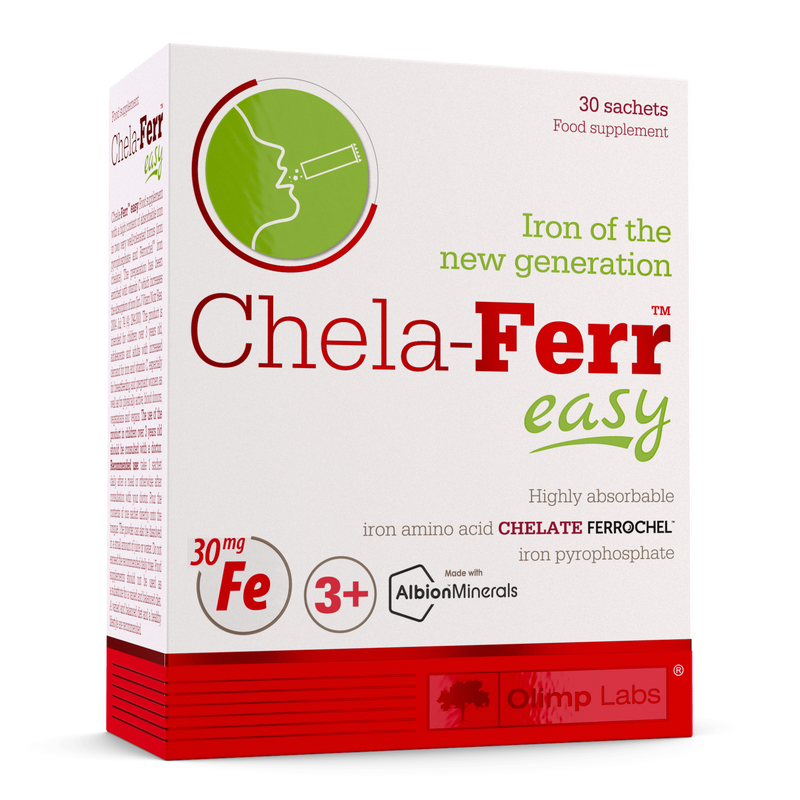 Product image: Olimp labs chela-ferr easy, highly absorbable iron amiono acid, 30 sachets, , medium-null
