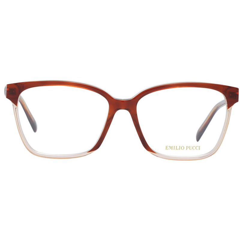 Brown plastic glasses (frames)-null