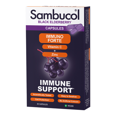 Sambucol immune forte capsules &ndash; 30 caps, , medium