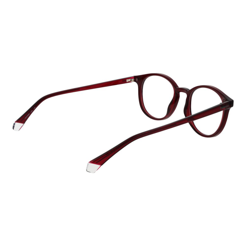 Burgundy polyamide glasses (frames)-null