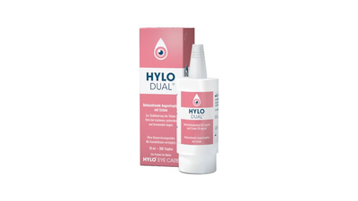Hylo dual lubricating eye drops, 10ml (300 drops), , medium