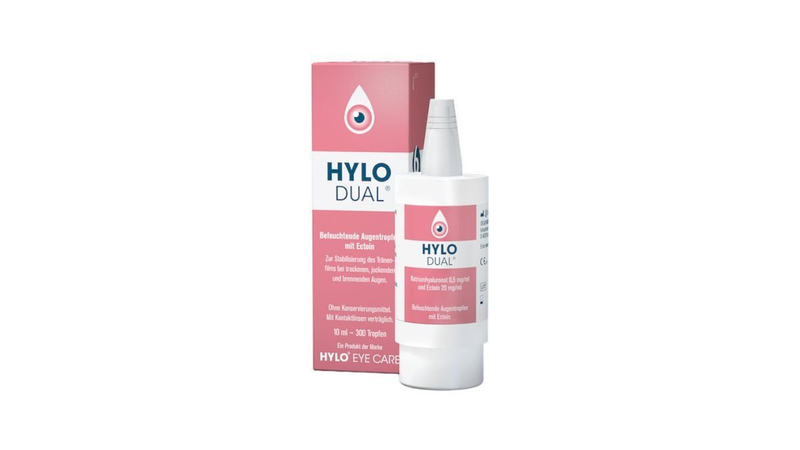 Hylo dual lubricating eye drops, 10ml (300 drops), , medium-null