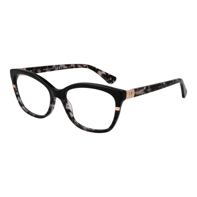 Black acetate glasses (frames)-null
