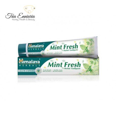 Mint fresh, herbal toothpaste, himalaya, 75 ml, , medium