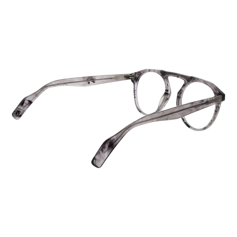 Gray plastic glasses (frames)-null