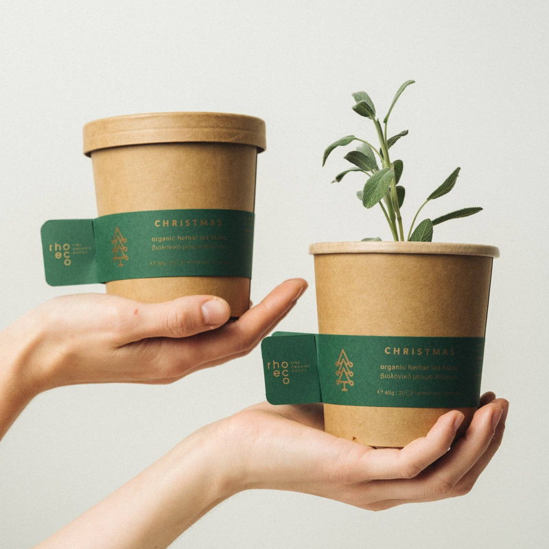 Christmas herbal tea blend - drink it, plant it, , medium-null