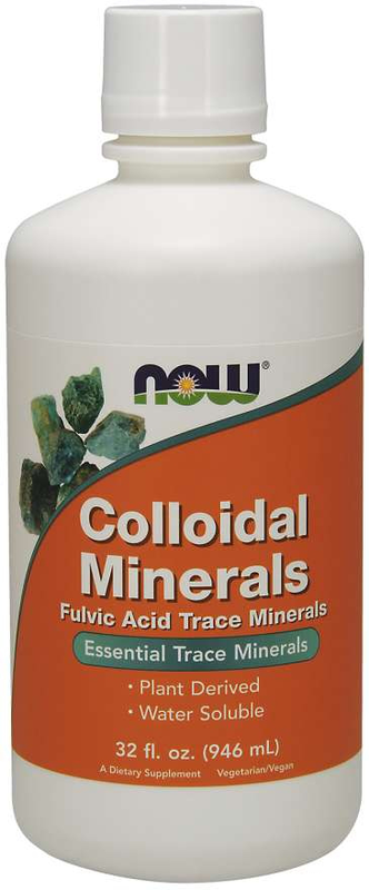 Now foods colloidal minerals 946ml  liquid-null