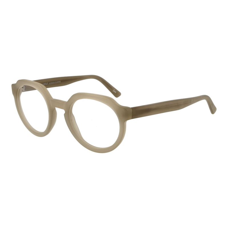 Gray acetate glasses (frames)-null