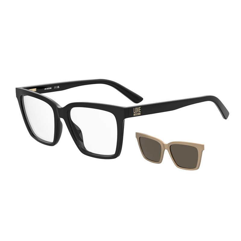 Black acetate glasses (frames)-null