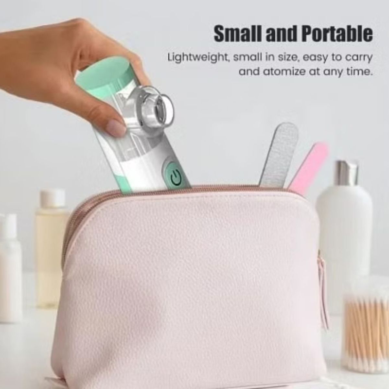 Αθόρυβος φορητός νεφελοποιητής για παιδιά & ενήλικες με ρυθμιζόμενη νεφελοποίηση & χωρητικότητα 18ml, , medium-null