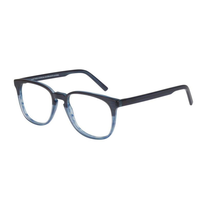 Blue acetate glasses (frames)-null