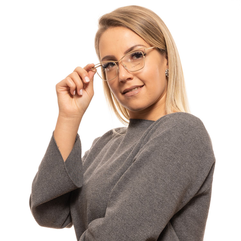 Gold titanium glasses (frames)-null