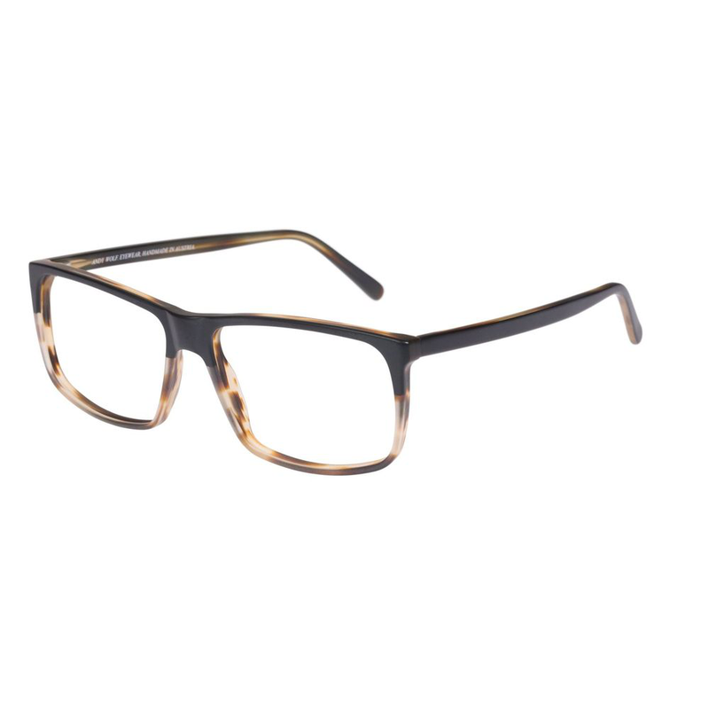 Brown acetate glasses (frames)-null